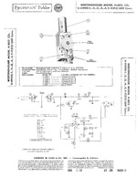 WESTINGHOUSE V119004 SAMS Photofact®