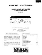 Onkyo A8015 OEM Service