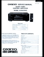 Onkyo ASV610Pro OEM Service