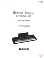 CASIO CPS2000 OEM Service