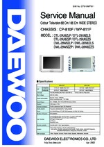 Daewoo DTL29U8ZZS OEM Service