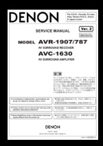 Denon AVR-1907 OEM Service