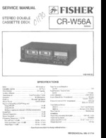 Fisher CR-W56A OEM Service