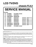 SYLVANIA LD195SSX OEM Service