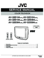 JVC AV32D104 OEM Service