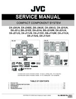 JVC DXJ21EE OEM Service