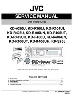 JVC KDA305J OEM Service