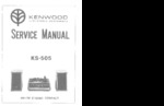 KENWOOD KS505 OEM Service