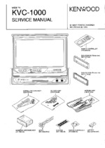 Kenwood KVC1000 OEM Service