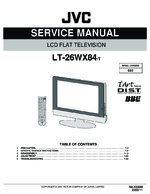 JVC LT26WX84 OEM Service