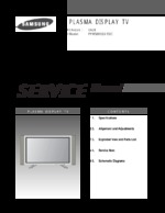 Samsung PPM50H3QX OEM Service