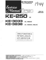 PIONEER KE250 Schematic Only