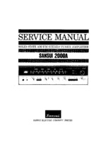 Sansui 2000A OEM Service