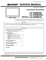 Sharp LC32SB220U OEM Service