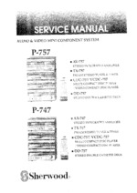 Sherwood TX-757 OEM Service