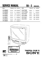 Sony KV21PM1 OEM Service