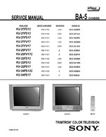 Sony KV29FV17C OEM Service