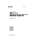 Sony KV27FS13 OEM Owners