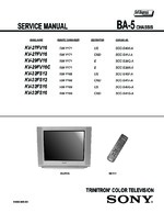 Sony KV32FS12 OEM Service