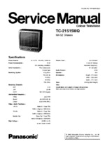 Panasonic TC21S15MQ OEM Service