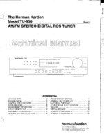 Harman Kardon TU950 OEM Service