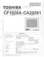 TOSHIBA CF1926A OEM Service